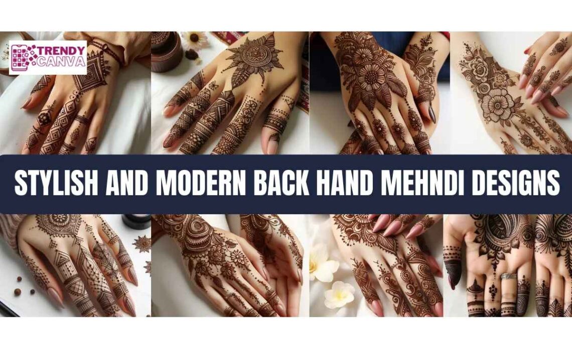 Mehndi Design Photo Back Hand